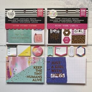 The Happy Planner Sticker, Sticky Note & Cardstock Bundle